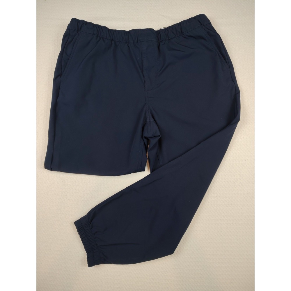 Timberland Relaxed Tapered Jogger Pants Men's 36 Navy Blue Stretch Performance